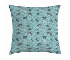 Sea Dragon Pillow Cover