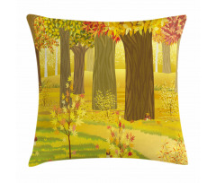 Fantasy Dreamlike Forest Pillow Cover