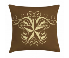 Baroque Swirl Pillow Cover