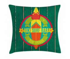 Surf Bar Holiday Pillow Cover