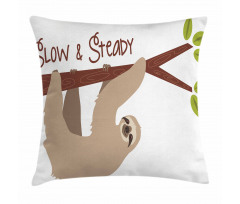 Cartoon Wildlife Mammal Pillow Cover