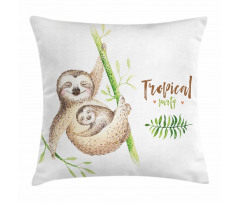 Happy Family Boho Style Pillow Cover