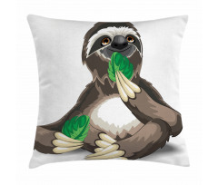 Sluggish Idle Character Pillow Cover