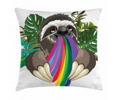 Indolent Jungle Animal Pillow Cover