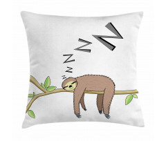 Arboreal Mammal Sleeping Pillow Cover
