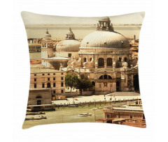 Italian Architecture Image Pillow Cover