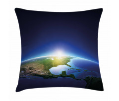 Sunrise North America Pillow Cover