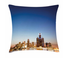 Serene Waterfront View Pillow Cover