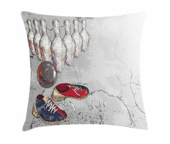 Grunge Objects Pillow Cover