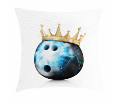 Ball with Crown Pillow Cover