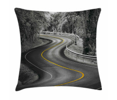 Asphalt Road Pillow Cover