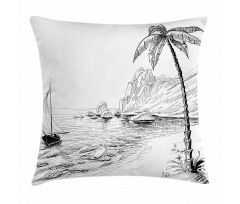 Exotic Holiday Pillow Cover