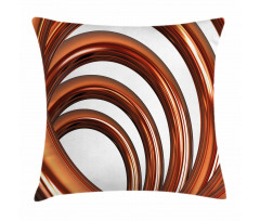 Helix Coil Spiral Pipe Pillow Cover