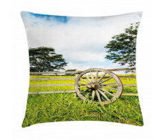 Green Meadow Pillow Cover