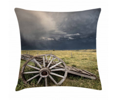 Cart Clouds Pillow Cover