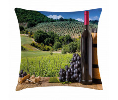 Idyllic Tuscany Country Pillow Cover