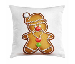 Cartoon Santa Pillow Cover