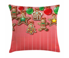 Symbolic Pastry Pillow Cover