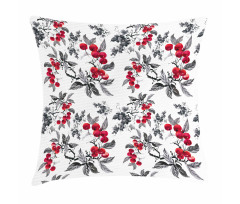 Abstract Botany Garden Pillow Cover