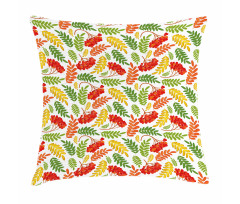 Autumnal Flora Pattern Pillow Cover