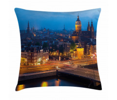 Amsterdam Famous Travel Pillow Cover