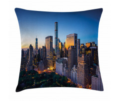 Tranquil Morning Sunrise Pillow Cover