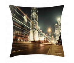Shanghai Finance Zone View Pillow Cover