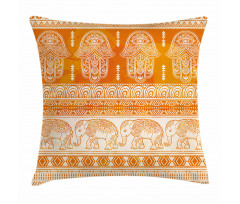 Traditional Ornate Border Pillow Cover