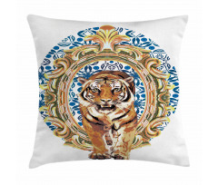 Japanese Exotic Adventure Pillow Cover