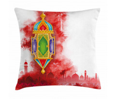 Lively Colors Ancient Times Pillow Cover