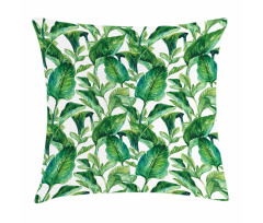 Equatorial Leaves Pillow Cover