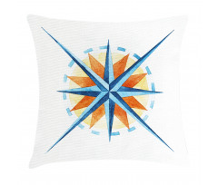 Watercolor Directions Pillow Cover