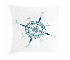 Floral Design Drawing Pillow Cover