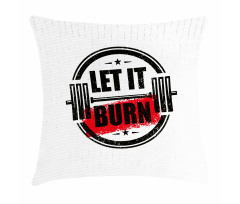 Strong Training Grunge Pillow Cover