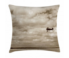 Fighter Plane Pillow Cover