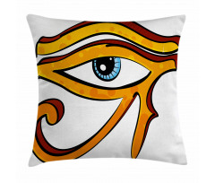 Eye Shape Egyptian Pillow Cover