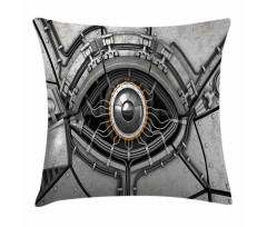 Robot Eye Wires Technology Pillow Cover