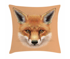 Fluffy Face Forest Pillow Cover