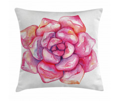 Tropical Mexican Flora Pillow Cover