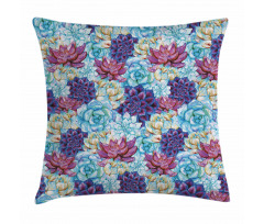 Flowers Bohemian Pillow Cover