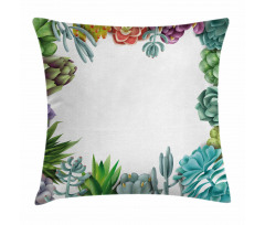 Garden Tropical Nature Pillow Cover