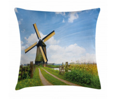 Holland in the Spring Pillow Cover