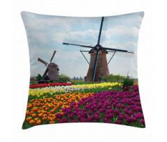 Farm Country Plants Pillow Cover