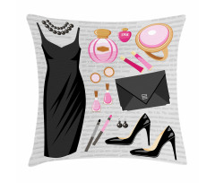 Dress and Bag Pillow Cover