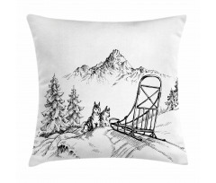 Winter Woods Pillow Cover