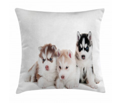 Puppy Friends Pillow Cover