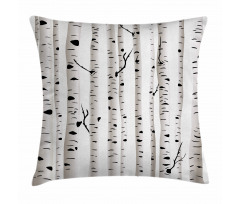 Seasonal Woodland Pillow Cover