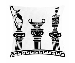 Hellenic Vase Design Pillow Cover