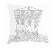 Greek Galley Pillow Cover