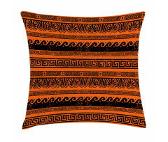 Old Border Ornaments Pillow Cover